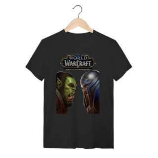 Nome do produtoCamiseta Quality  Gamer - World of Warcraft