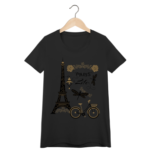Nome do produtoCamiseta Baby Look - Paris Life