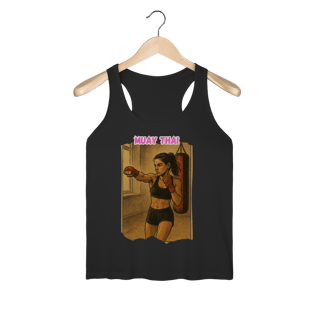 Nome do produtoRegata Feminina Esport Dry UV - Muay Thai