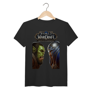 Nome do produtoCamiseta Pima Gamer - World of Warcraft