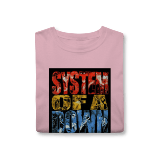 Nome do produtoCamiseta Classic Bandas - System of a Down