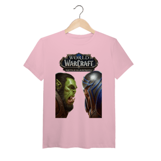 Nome do produtoCamiseta Pima Gamer - World of Warcraft