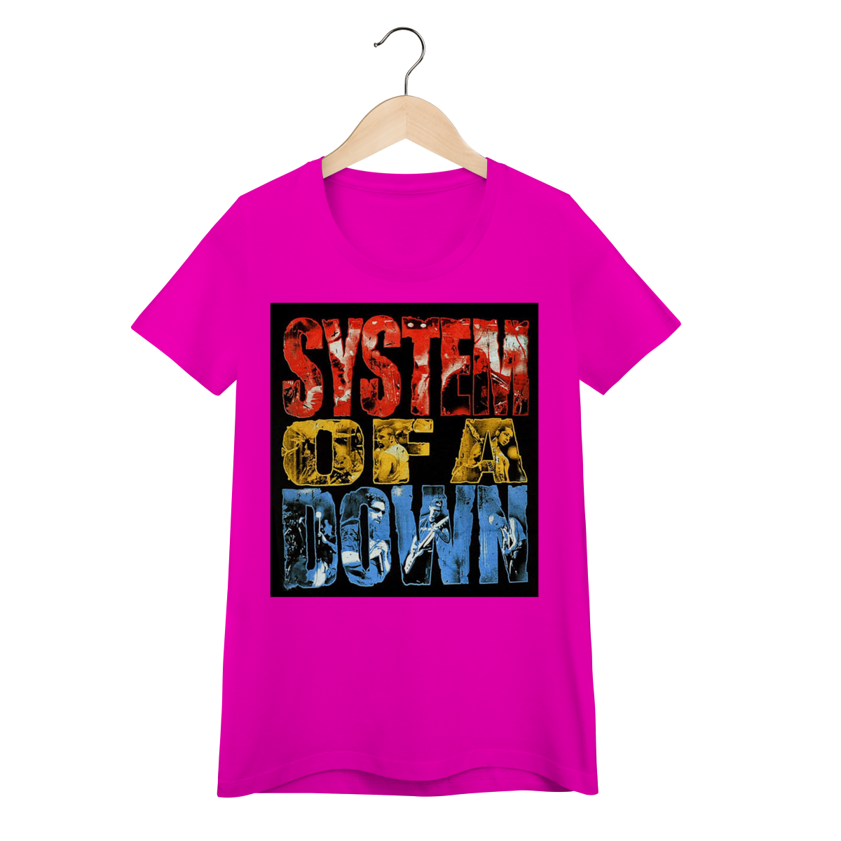 Nome do produto: Baby Long Classic Bandas - System of a Down