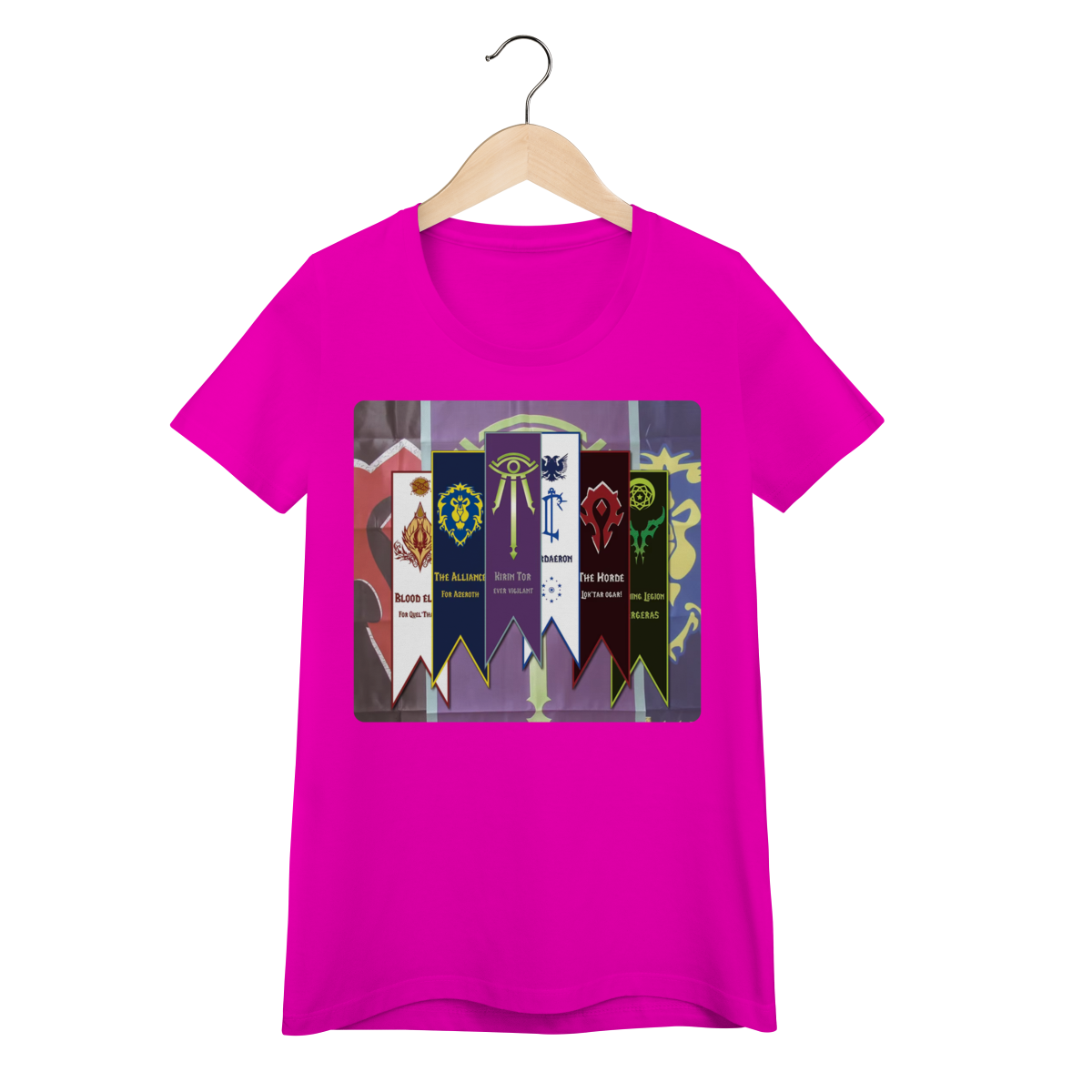 Nome do produto: Baby Long Quality World of Warcraft - Estandartes