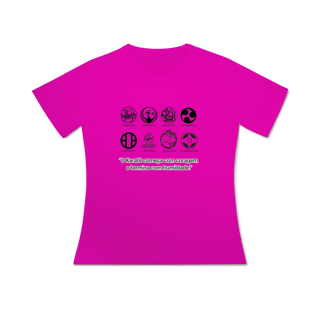 Baby Look Sport Dry UV - Estilos de Karatê