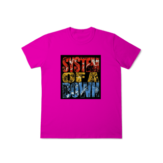 Nome do produtoCamiseta Classic Bandas - System of a Down