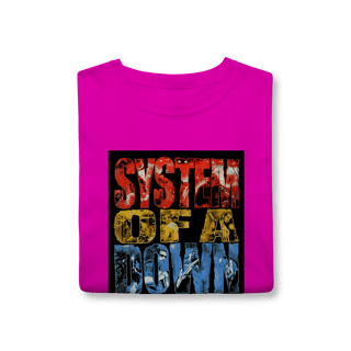 Nome do produtoCamiseta Classic Bandas - System of a Down