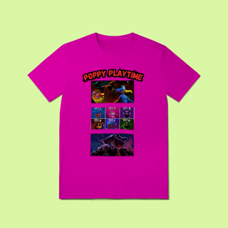 Nome do produtoCamiseta T-Shirt Turma Poppy Playtime