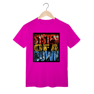 Nome do produtoCamiseta Classic Bandas - System of a Down
