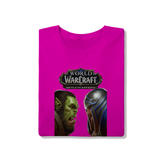 Nome do produtoCamiseta Quality  Gamer - World of Warcraft