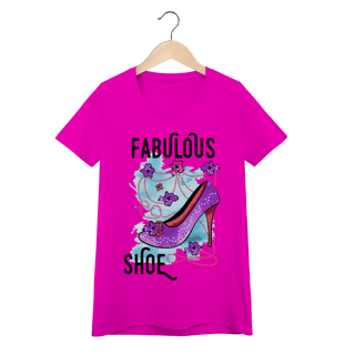 Nome do produtoCamiseta Baby Look - Fabulous Shoe