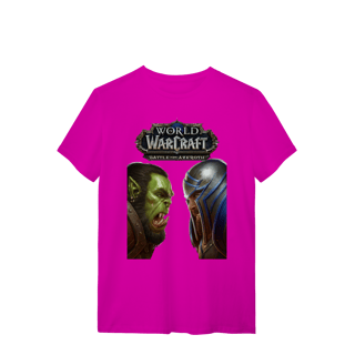 Nome do produtoCamiseta Quality  Gamer - World of Warcraft