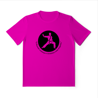 Nome do produtoCamiseta Sport Dry UV - Frases Karatê-Do 