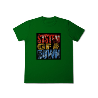 Nome do produtoCamiseta Classic Bandas - System of a Down