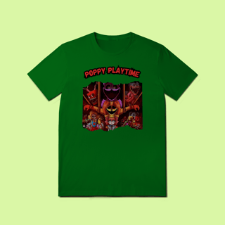 Nome do produtoCamiseta T-Shirt Quality - Turma Poppy playtime
