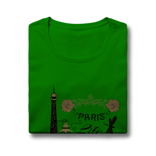 Nome do produtoCamiseta Baby Look - Paris Life