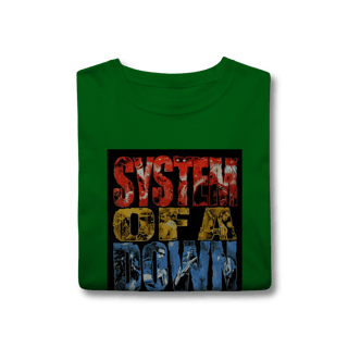 Nome do produtoCamiseta Classic Bandas - System of a Down