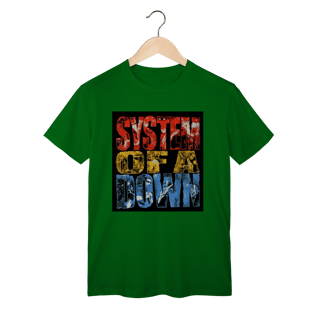 Nome do produtoCamiseta Classic Bandas - System of a Down