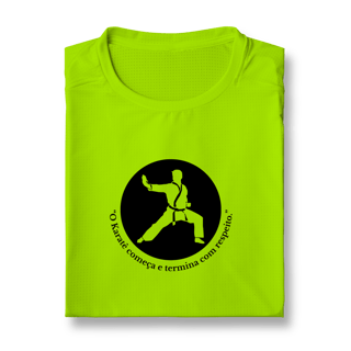 Nome do produtoCamiseta Sport Dry UV - Frases Karatê-Do 