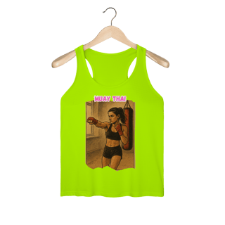 Nome do produtoRegata Feminina Esport Dry UV - Muay Thai