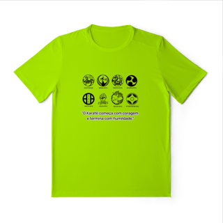 Nome do produtoCamiseta Sport Dry UV - Estilos do Karatê