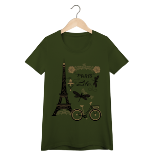 Nome do produtoCamiseta Baby Look - Paris Life