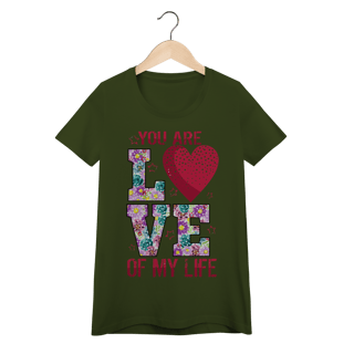 Nome do produtoCamiseta Baby Look - Love my Life