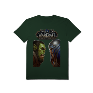 Nome do produtoCamiseta Pima Gamer - World of Warcraft