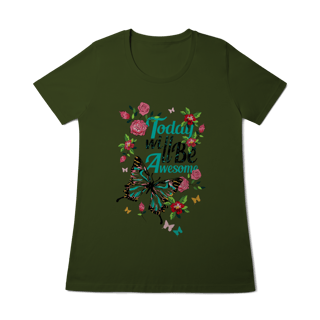 Nome do produtoCamiseta Baby Look - Today 