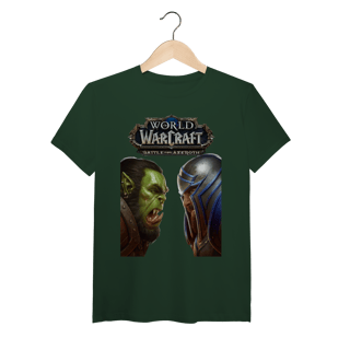 Nome do produtoCamiseta Pima Gamer - World of Warcraft