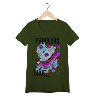Nome do produtoCamiseta Baby Look - Fabulous Shoe