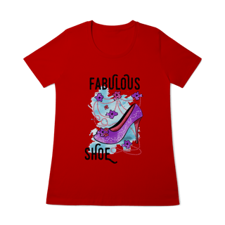 Nome do produtoCamiseta Baby Look - Fabulous Shoe