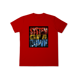 Nome do produtoCamiseta Classic Bandas - System of a Down