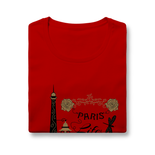 Nome do produtoCamiseta Baby Look - Paris Life