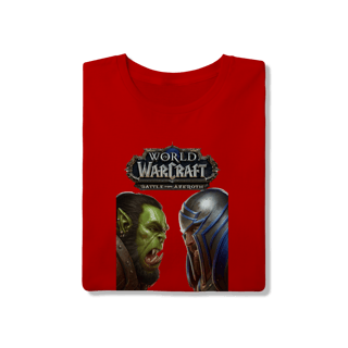 Nome do produtoCamiseta Quality  Gamer - World of Warcraft