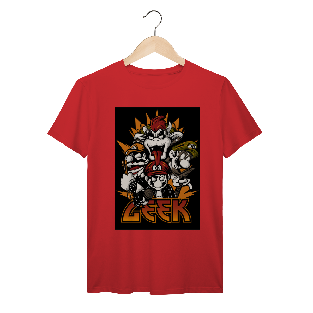 Nome do produto: Camiseta Prime Dark - Super Mario Geek