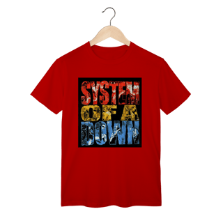 Nome do produtoCamiseta Classic Bandas - System of a Down