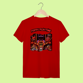 Nome do produtoCamiseta T-Shirt Quality - Turma Poppy playtime