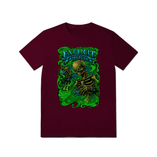 Nome do produtoCamiseta Quality Dark - Esqueleto