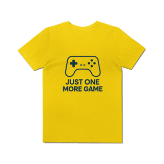 Nome do produto Camiseta Estonada Just One More Game – Gamer Mode On