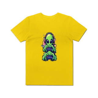 Nome do produto Camiseta Alien Gamer Orbyte – Play Mode