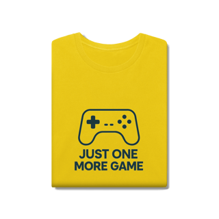 Nome do produto Camiseta Estonada Just One More Game – Gamer Mode On