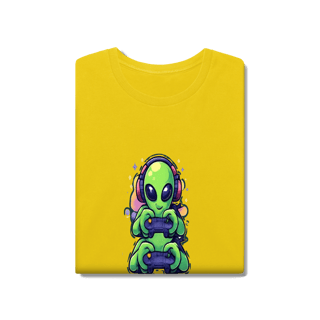Nome do produto Camiseta Alien Gamer Orbyte – Play Mode