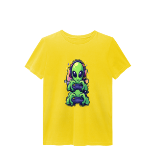 Nome do produto Camiseta Alien Gamer Orbyte – Play Mode