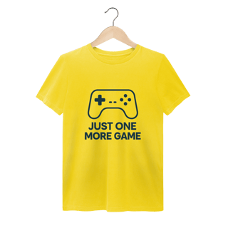 Nome do produto Camiseta Estonada Just One More Game – Gamer Mode On