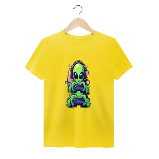 Nome do produto Camiseta Alien Gamer Orbyte – Play Mode