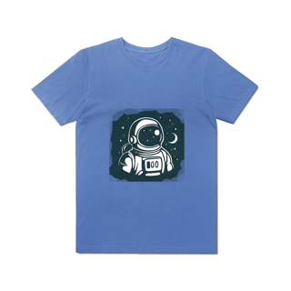 Nome do produto Camiseta Estonada Astronauta Cósmico – Orbyte Space Vibe