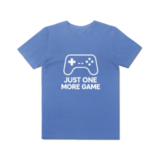 Nome do produto Camiseta Estonada Just One More Game – Gamer Mode On