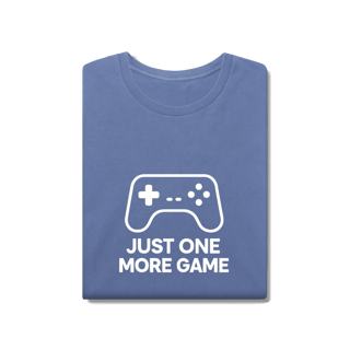 Nome do produto Camiseta Estonada Just One More Game – Gamer Mode On