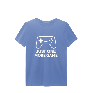 Nome do produto Camiseta Estonada Just One More Game – Gamer Mode On